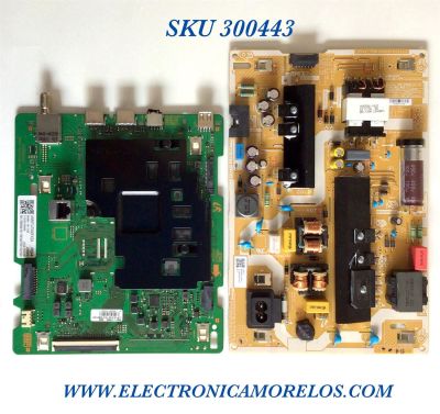 KIT DE TARJETAS PARA TV SAMSUNG / MAIN BN94-16115E / BN41-02751B / BN97-17444G / BN96-52990A / BN9416115E / FUENTE BN44-01054C / L55S6_TSM / BN4401054C / PANEL CY-BT055HGCV1H / PT550GT02-1 / MODELO UN55TU700DFXZA XA10 / UN55TU7000FXZA XA10